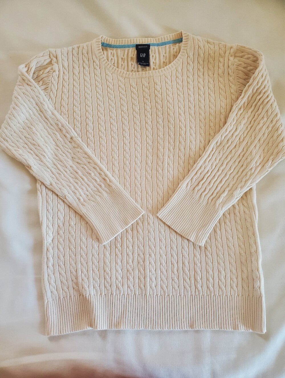Vintage GAP women's Cableknit Sweater Size Large